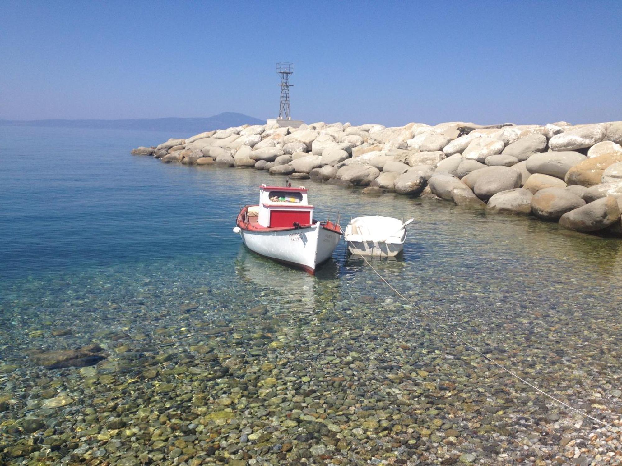 דירות Akrogiali Agali 2 Superior Mezonet Front Of The Sea מראה חיצוני תמונה